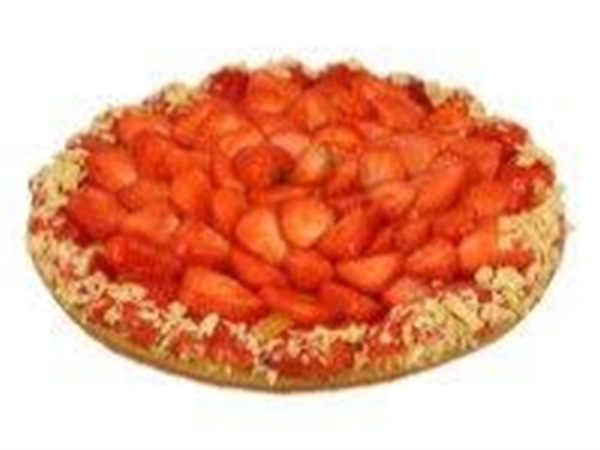 AARDBEIEN VLAAI ZANDDEEG